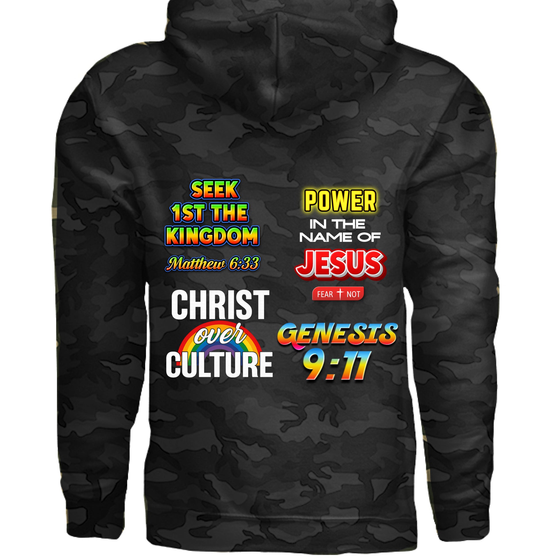 Black Camo - BACK
