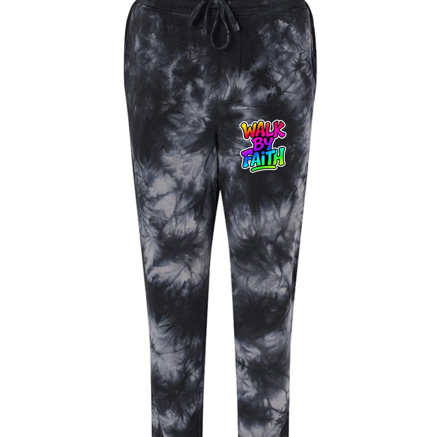 Tie Dye Black - FRONT