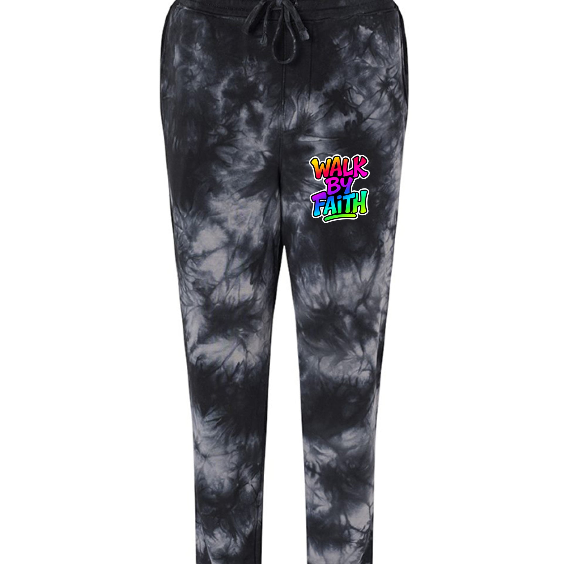 Tie Dye Black - FRONT