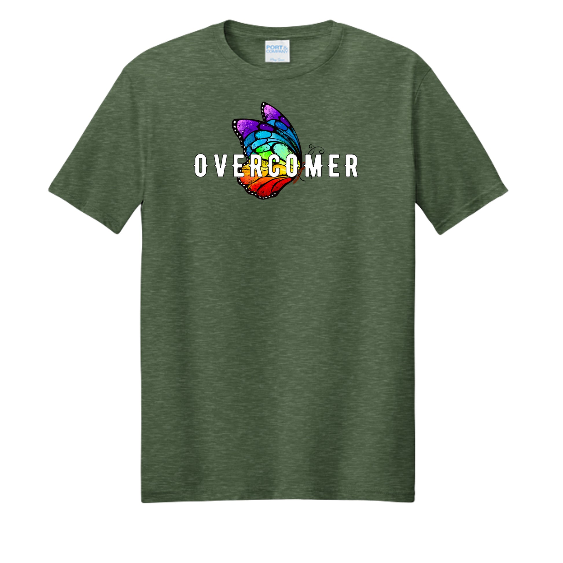 Forest Green Heather - PC455 - FRONT