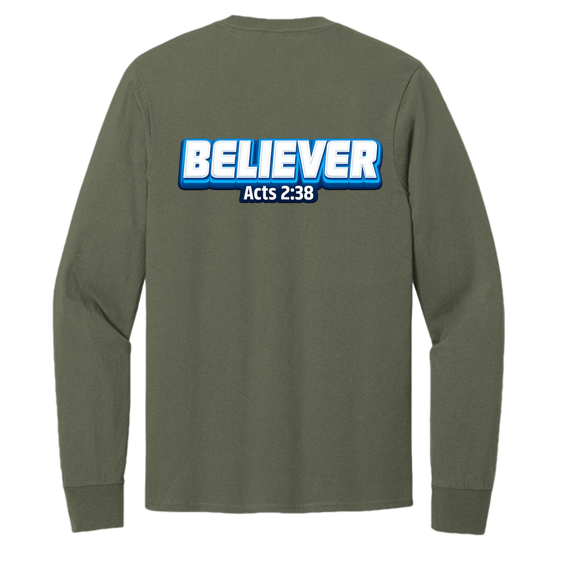 Olive Drab Green - PC54LS - BACK
