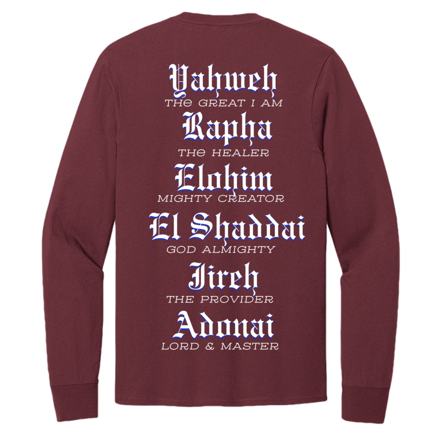 Athletic Maroon - PC54LS - BACK