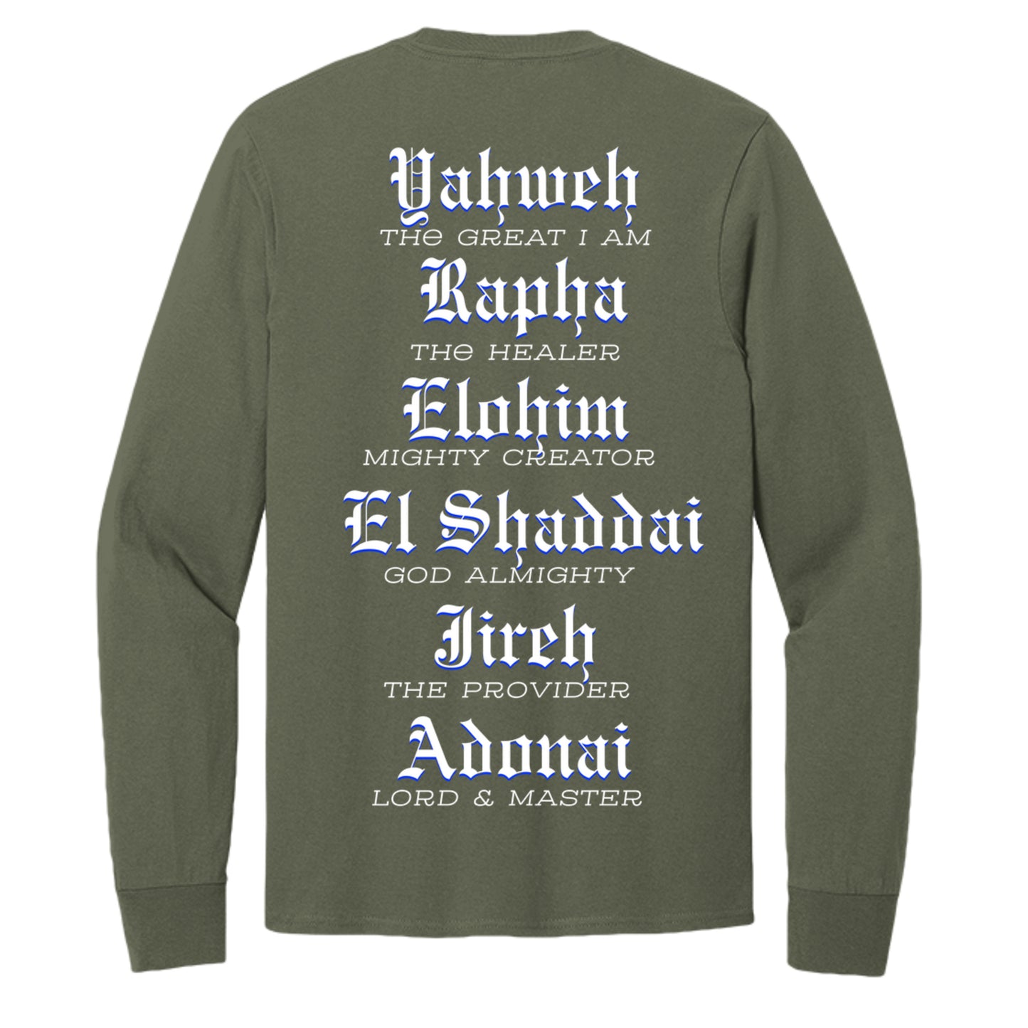 Olive Drab Green - PC54LS - BACK