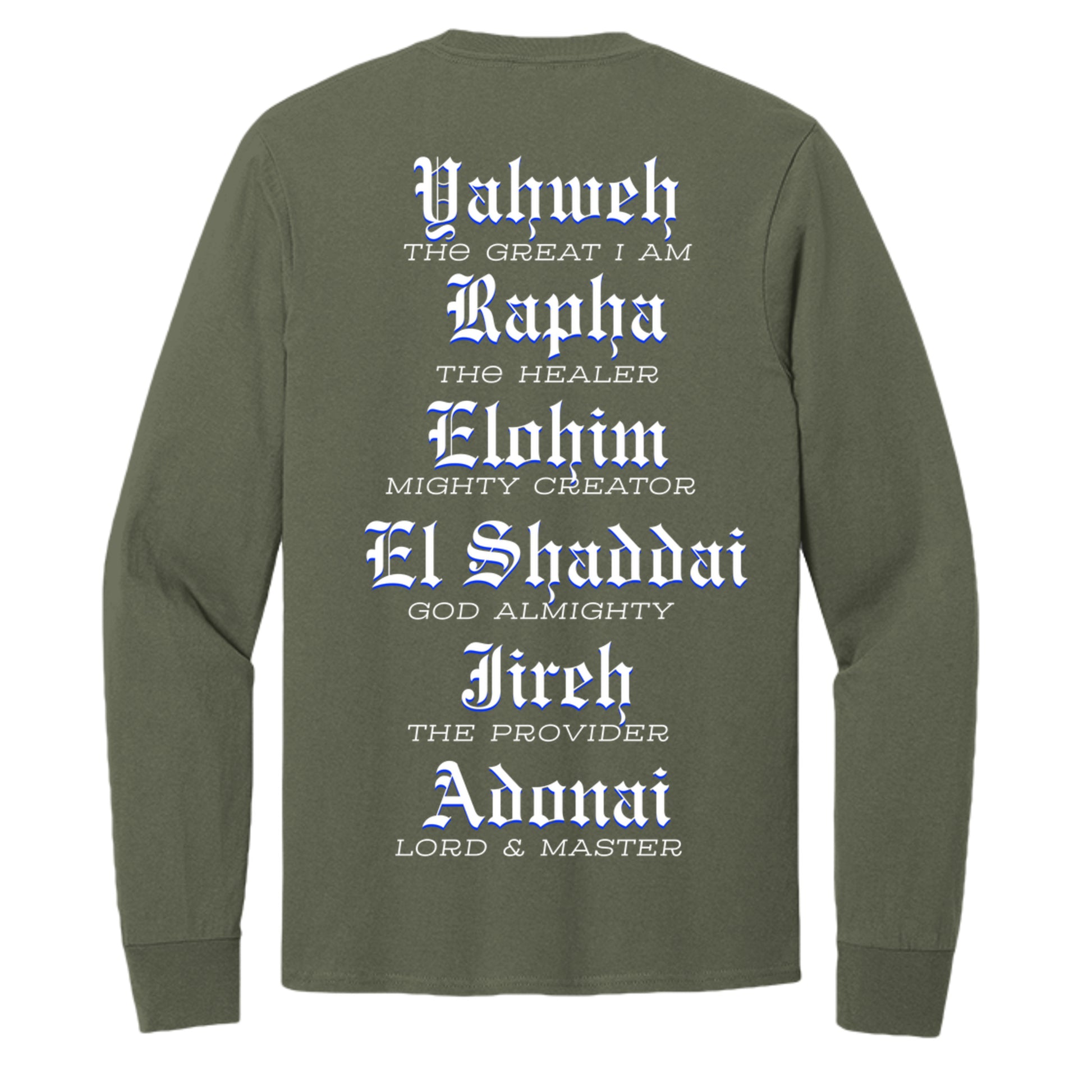 Olive Drab Green - PC54LS - BACK