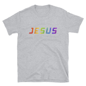 Jesus New Rainbow Short-Sleeve Unisex T-Shirt