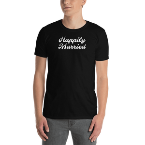 Happily Married Short-Sleeve Unisex T-Shirt