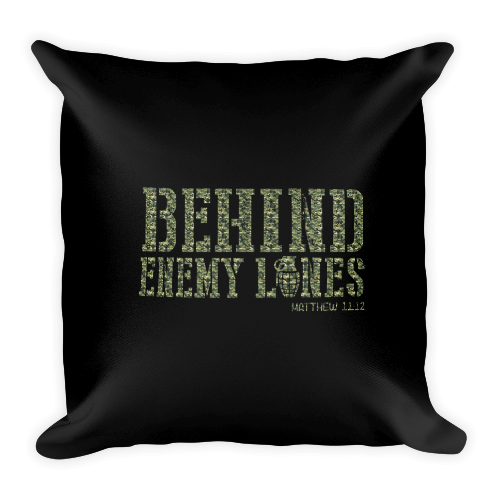 Behind Enemy Lines Warfare Prayer Pillow