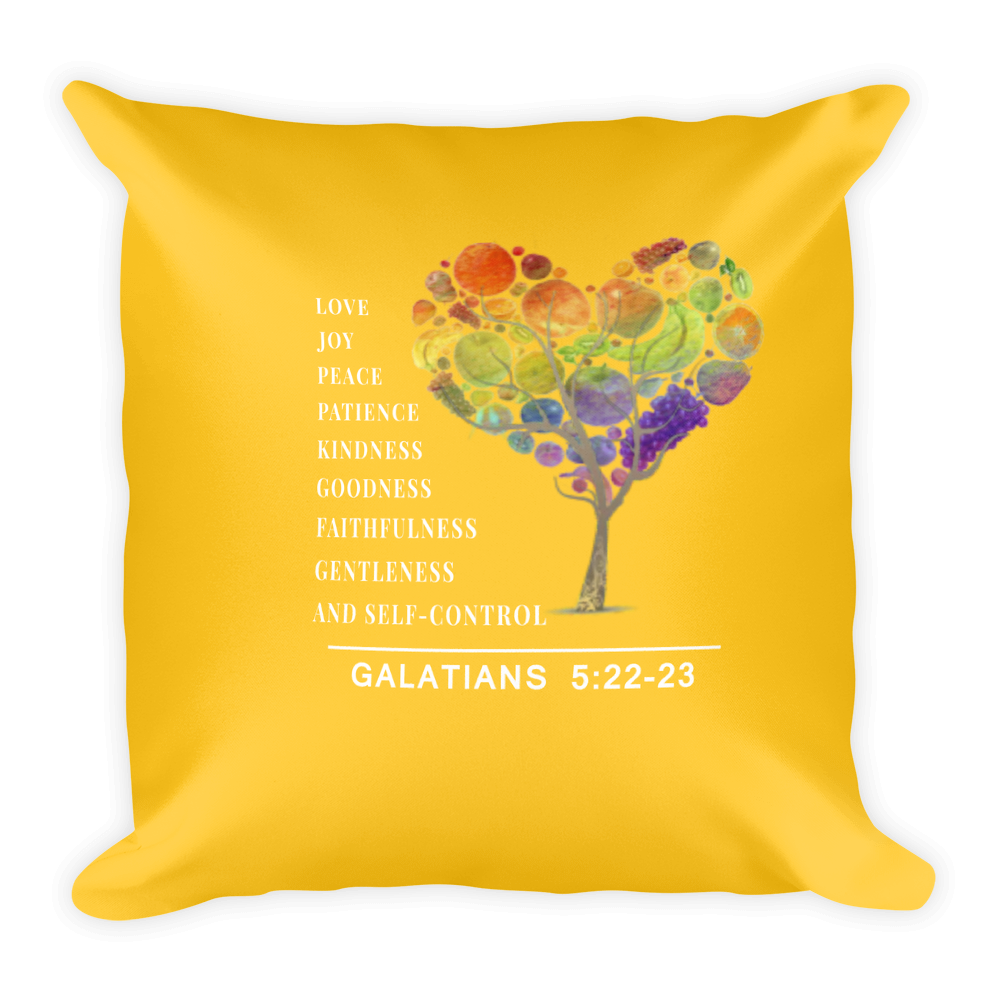 Fruit of the Spirit Prayer Pillow