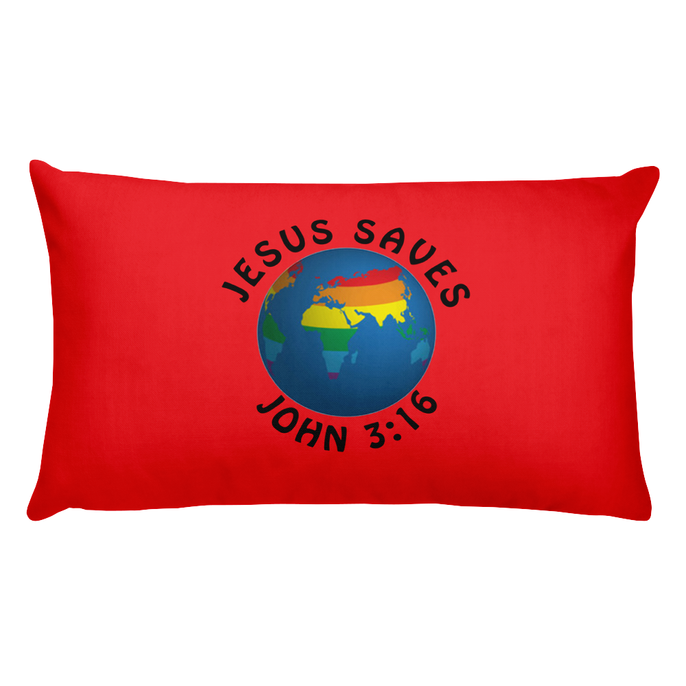 Jesus Saves Prayer Pillow