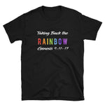 Taking Back the Rainbow blk & grey Short-Sleeve Unisex T-Shirt